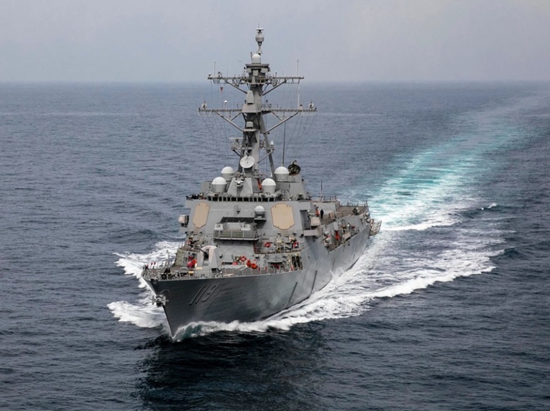 U.S. Navy Deploys Another Destroyer to Middle East as Military Buildup Intensifies