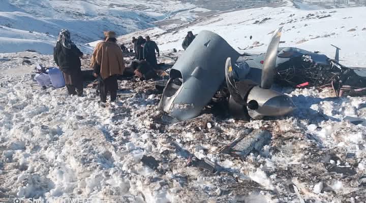 Drone Crash Near Maidan Shahr: Heron-Like UAV Wreckage Raises Questions, No Official Confirmation