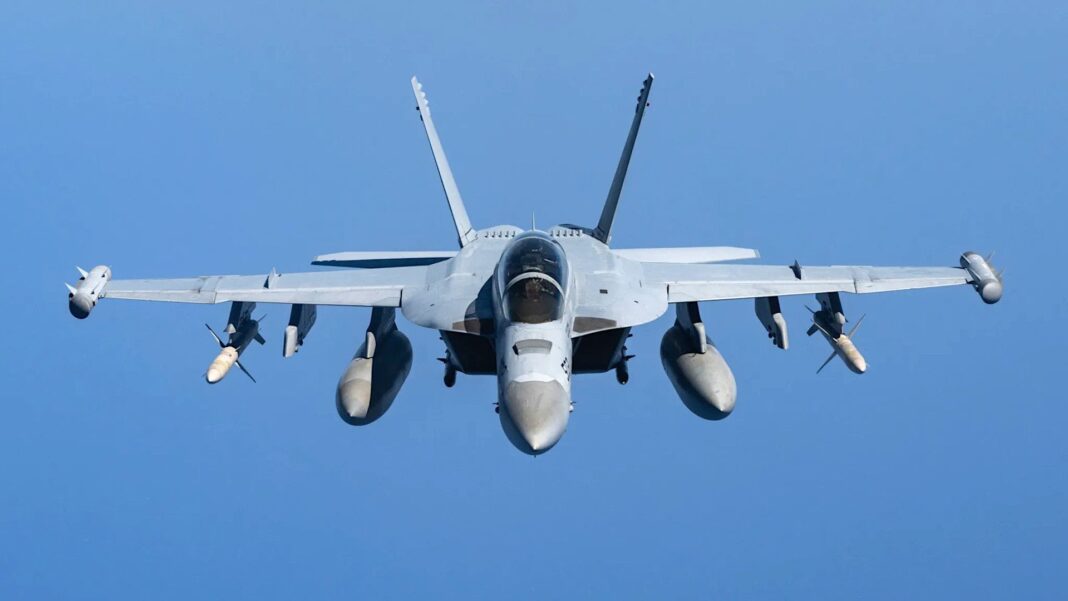 U.S. EA-18G Growlers Deployed to Jordan with Advanced Jamming Pods