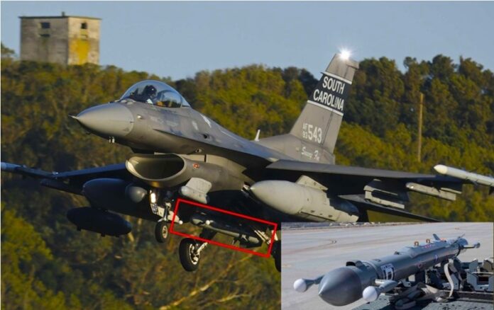 F-16CJ Vipers With Angry Kitten Electronic Warfare Pods