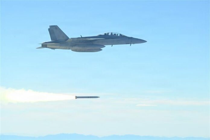 US air force missile test