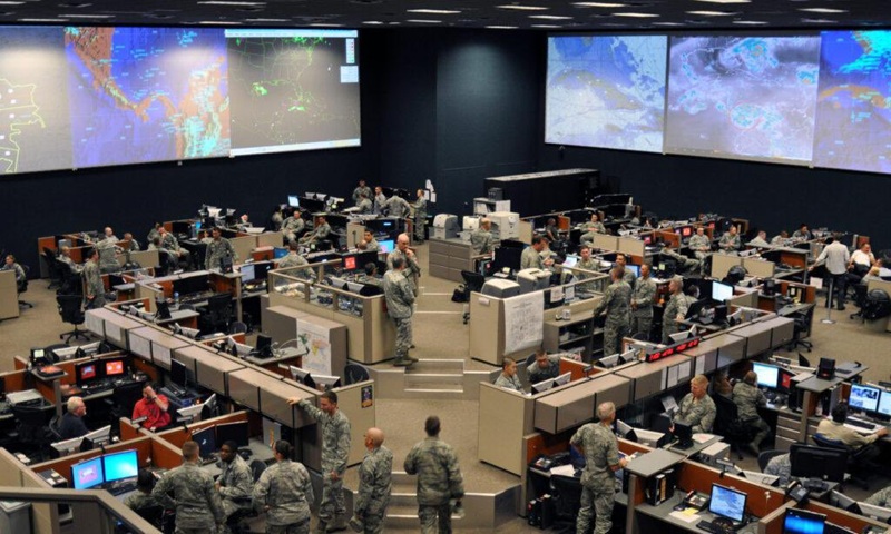 The main coordination center for U.S. strikes operates from CENTCOM headquarters in Tampa, Florida.
