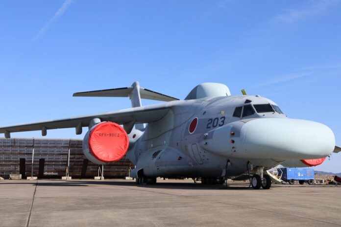 EC-2 Stand-Off Jammer Japan The Japan Air Self-Defense Force has unveiled its new Kawasaki EC-2 SOJ electronic warfare aircraft