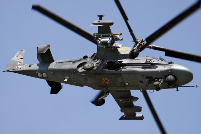 Ka-52M attack helicopter Ka-52M attack helicopter