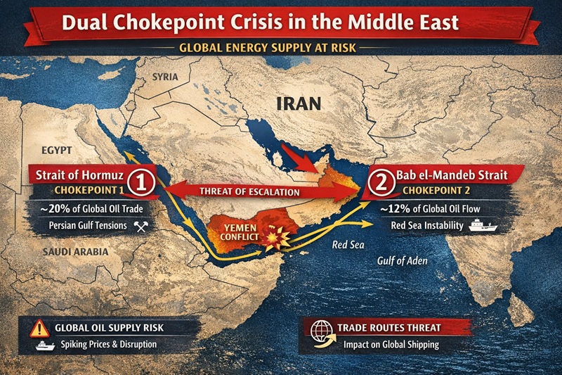 Iran Warns of New War Front at Bab el-Mandeb Strait Amid Rising US-Israel Tensions