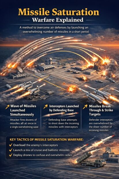 Missile Saturation Warfare Explained