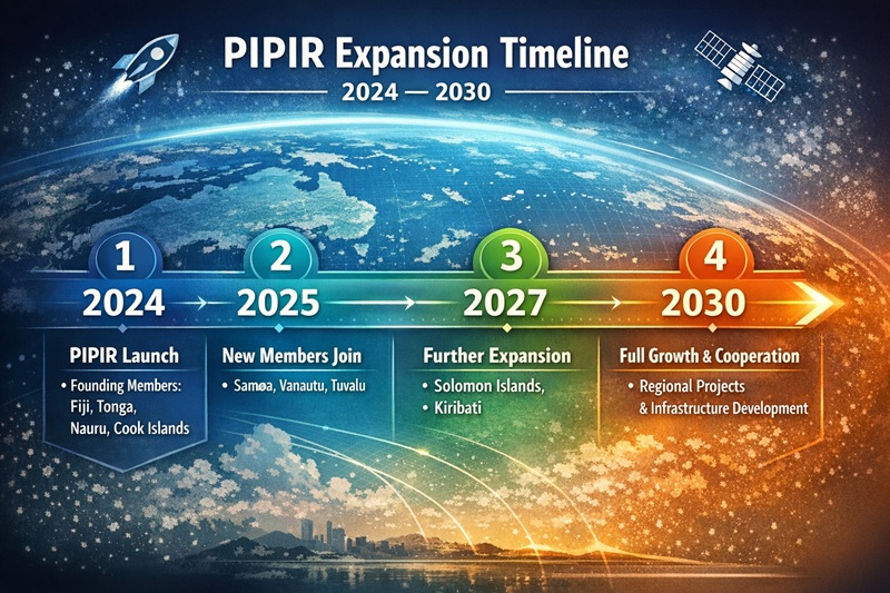 PIPIR expansion timeline 2024-2030