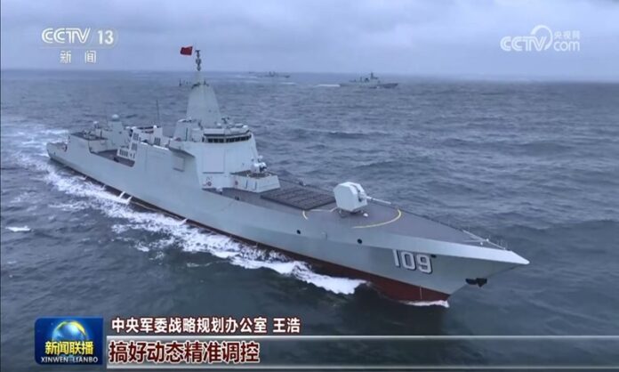 Type 055 large destroyers of the PLA Navy Type 055 large destroyers of the PLA Navy