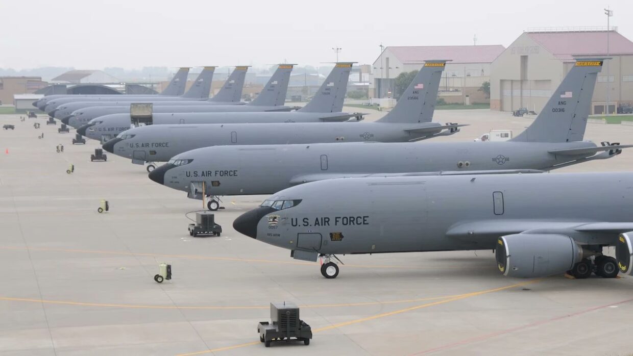 U.S. tankers were struck and damaged while on the ground at Prince Sultan Air Base in Saudi Arabia