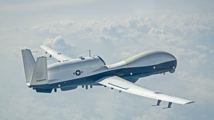 U.S. MQ-4C Triton unmanned aerial vehicle has begun active reconnaissance flights near Cuba