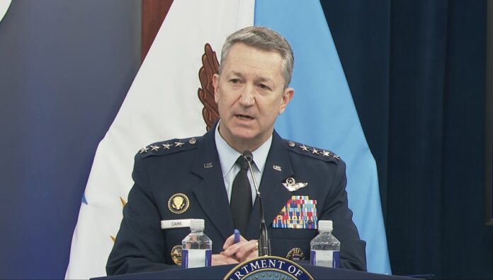 chairman of Joint Chiefs Gen. Dan Caine