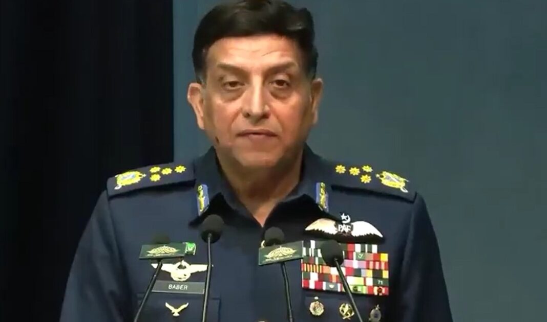 Pakistan air force chief Zaheer Ahmad Babar Sidhu revealed the details of air war against India