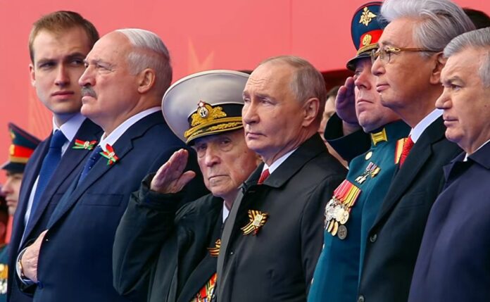 President Putin at the Parade President Putin at the Parade marking the 81st anniversary of Victory in the World War II.
