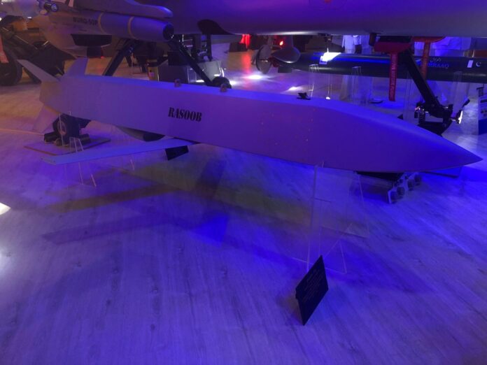 Rasoob-250 advanced air launched cruise missile Rasoob-250 advanced air launched cruise missile