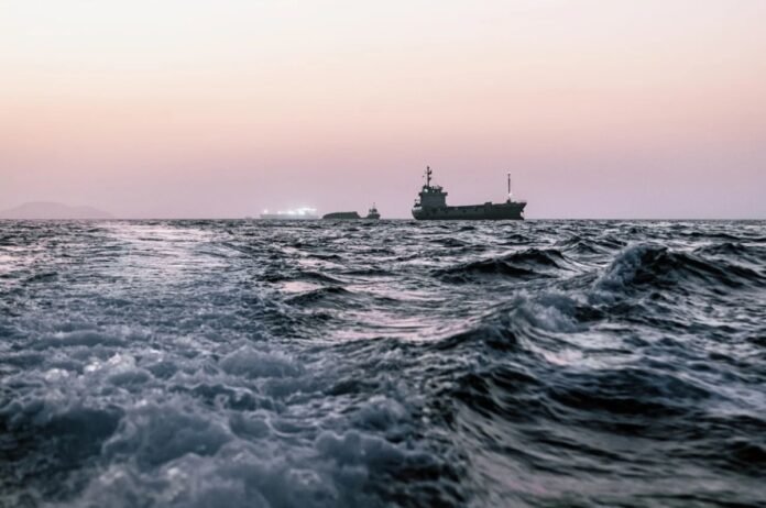 Port Sultan Qaboos in Muscat Oil tankers and cargo vessels remain anchored off Port Sultan Qaboos in Muscat, Oman, on June 21.