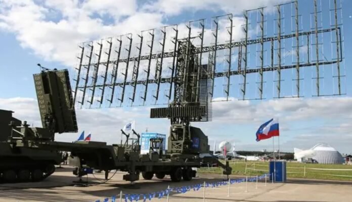 Russian-built 55Zh6ME Nebo-UM VHF radar Russian-built 55Zh6ME Nebo-UM VHF radar