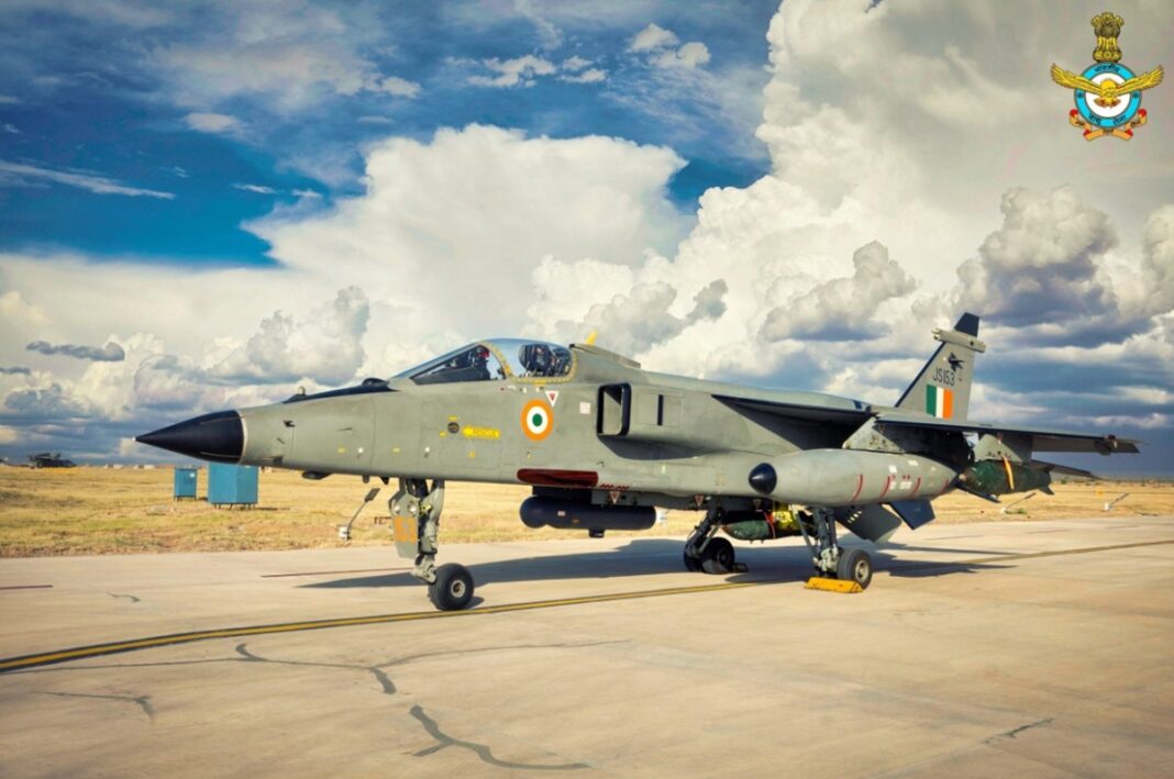 The Jaguar aircraft of the Indian Air Force.