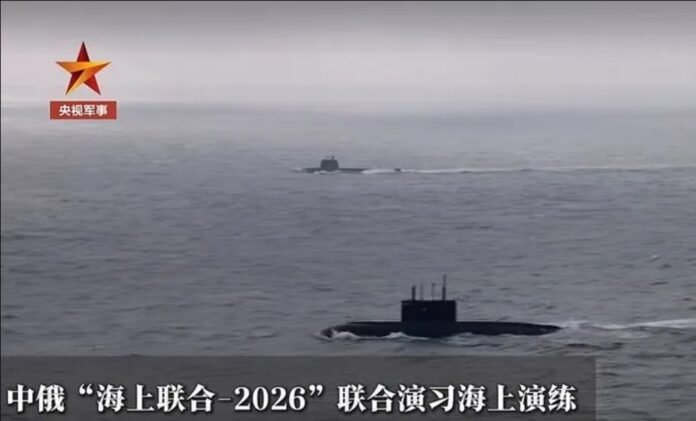 China and Russia have publicly showcased coordinated submarine operations for the first time during the Joint Sea 2026 naval exercise