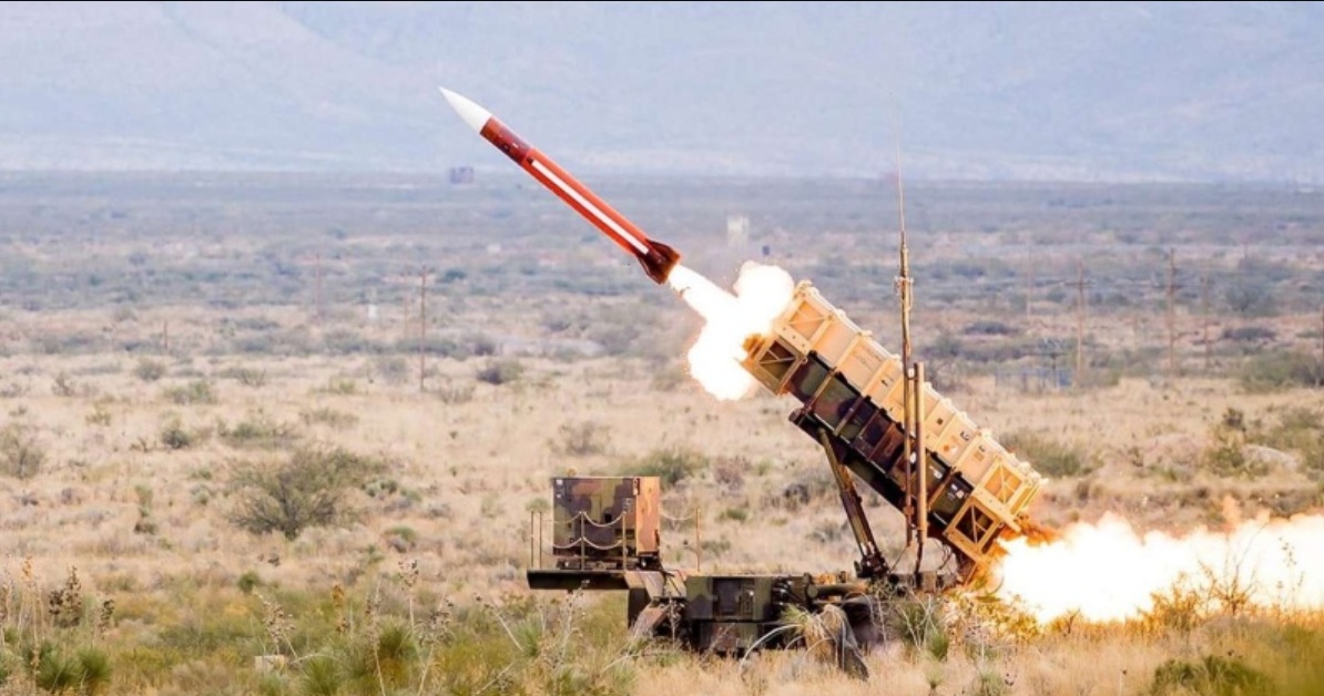PAC-2 Launch from Patriot Air Defence System