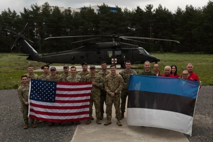 American troops have largely left Estonia, a NATO state bordering Russia, after the Pentagon paused new deployments to Europe pending a global force review, Estonian public broadcaster ERR reported.
