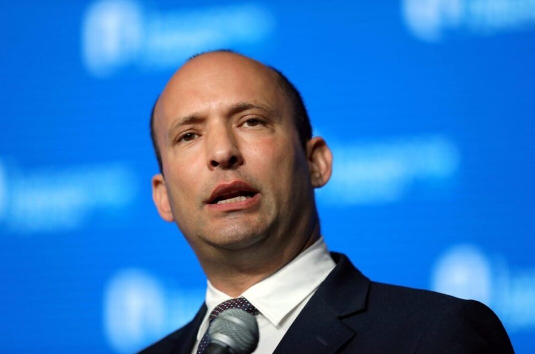 Naftali Bennett outlining a proposed Israeli strategy for expanding regional normalization and building an alliance against Iran, Qatar and Türkiye.