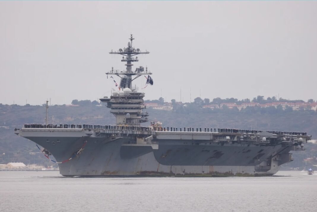 The USS Theodore Roosevelt is preparing for at least seven months in the Middle East. Its deployment reveals how the Iran war, Hormuz blockade and Trump’s strategy are changing U.S. military policy.