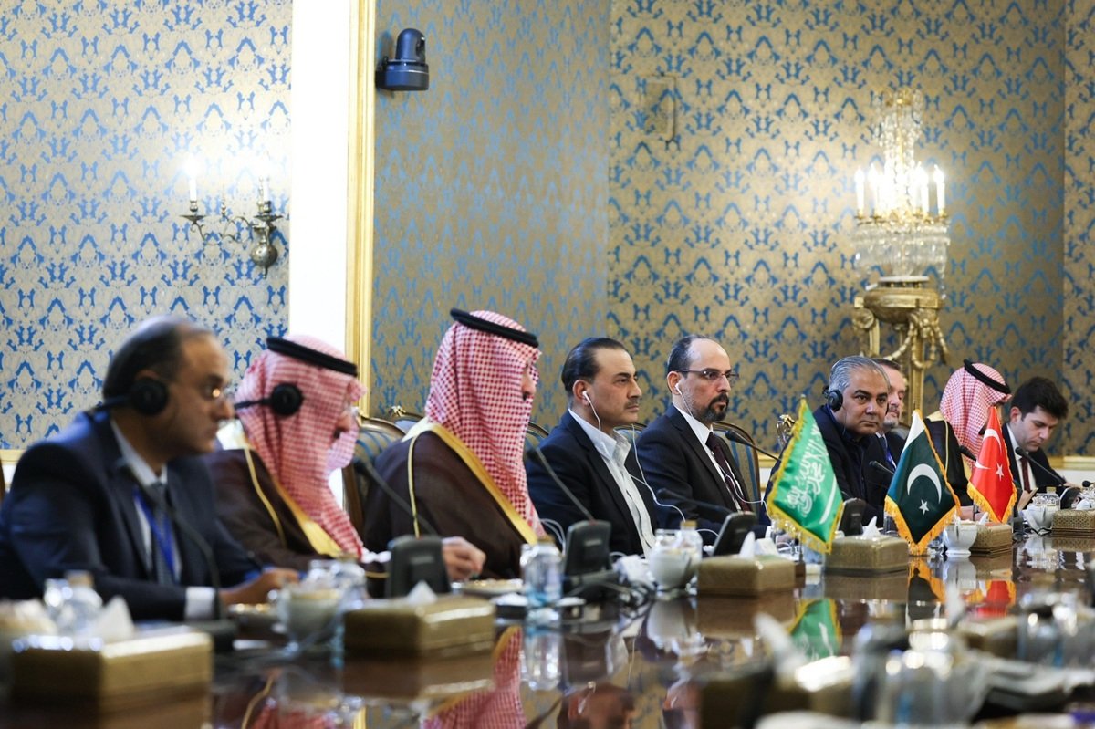 Senior Pakistani, Saudi, Turkish and Iranian officials attend regional security talks in Tehran on October 26, 2026.